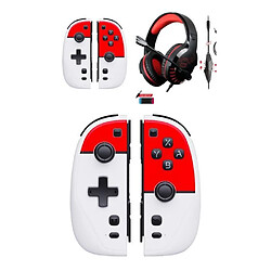Spirit of Gamer Joycons Switch iiCon Pokeball + Casque Switch Pro-SH3