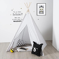 Acheter Atmosphera Tente tipi enfant - Gris