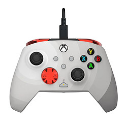 Manette filaire Pdp REMATCH Advanced Radial pour Xbox Series X S Xbox One PC Blanc