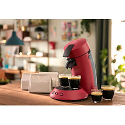 Philips Senseo Original Plus - Rouge pas cher