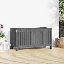 Avis VidaXL Boîte Rangement Jardin Gris
