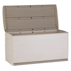 Pegane Coffre de rangement résine 350L - Beige