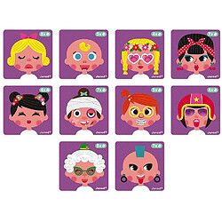 Avis Juratoys-janod Magneti Book visages - Rose