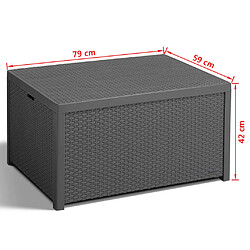 Keter Table de Rangement Arica pas cher