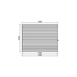 Avis Solid 5.917×2.908×2.25m - 8.69m²