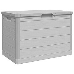 vidaXL Boîte à coussins - Gris