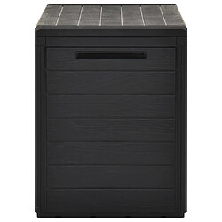Helloshop26 Coffre de jardin 78 cm - Anthracite