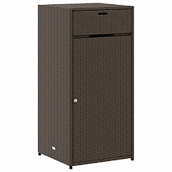 vidaXL Armoire de rangement - Marron