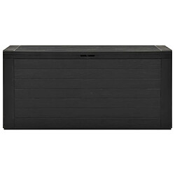 Helloshop26 Coffre de jardin 116 cm - Anthracite