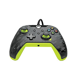 Manette de jeu - PDP - MAN FIL XBOX - Filaire - Electric Carbon - Vibration Oui