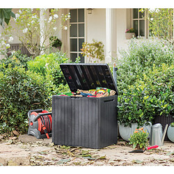 KETER City Storage Box - Marron