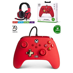 Spirit of Gamer Manette XBOX ROUGE
