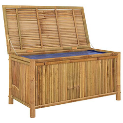Avis Helloshop26 Coffre de jardin bambou - Marron