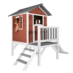 Axi house maisonnette enfant - rouge pas cher