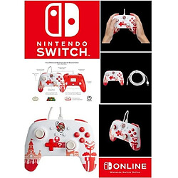 Power A Manette SWITCH Mario Rouge