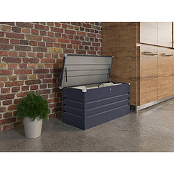 Avis Habitat Et Jardin Coffre de jardin métal [ ]Store[ ] - 525L - 165 x 69 x 60 cm - Gris