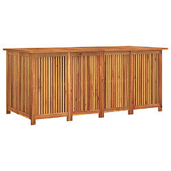 Boîte de rangement vidaXL bois acacia 200x80