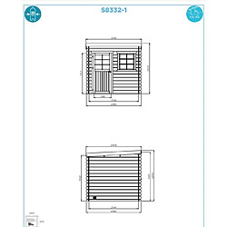 Solid Abri de Jardin Nevers