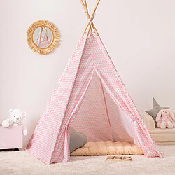 Atmosphera Tente tipi enfant - Rose pas cher