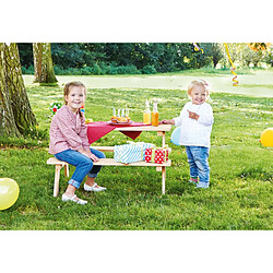 Pinolino Table enfant avec bancs - Vert