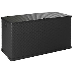 Boîte de stockage jardin vidaXL anthracite