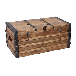 BOIS & CHIFFONS Coffres Lalit - Manguier et Métal