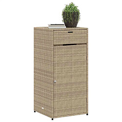 Acheter vidaXL Armoire jardin 55x55x111 cm - Beige