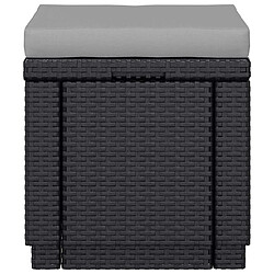 Avis Keter Pouf de rangement Cube - Graphite