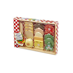 Melissa & doug Sandwichs en bois - Multicolore