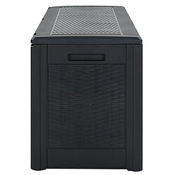 Avis Helloshop26 Coffre de rangement - Anthracite