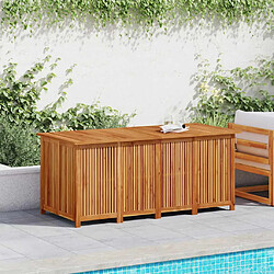 Boîte de rangement vidaXL bois acacia 200x80
