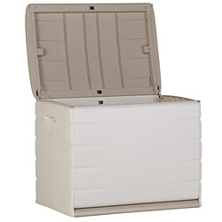 Pegane Coffre de rangement 260L - Beige