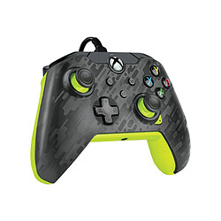 Manette de jeu - PDP - MAN FIL XBOX - Filaire - Electric Carbon - Vibration Oui