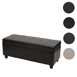 Mendler Coffre de rangement Kriens - Marron