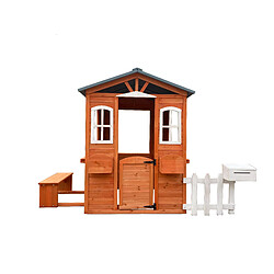 Avis Ataa Maisonnette en bois pour enfant - Gris