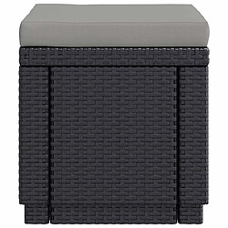 Acheter Keter Pouf de rangement Cube - Graphite
