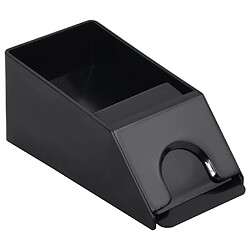 vidaXL Sabot de cartes à jouer - Noir