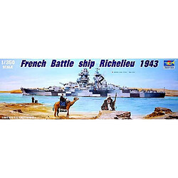 French Battleship Richelieu - Trumpeter