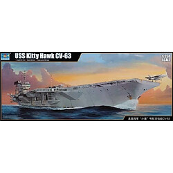 Trumpeter maquette porte-avions USS Kitty Hawk CV-63 - Échelle 1/350