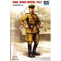 Trumpeter figurine officier soviétique WWII