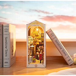 Avis Robotime serre-livres Sunshine Town en bois