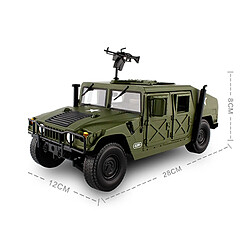 Véhicule militaire blindé Hummer 1/18 - Vert