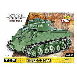 Jeu de construction char Sherman M4A1 - 1/48