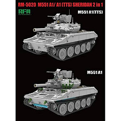 Avis Rye field model maquette char M551A1/A1(TTS) Sheridan - 1/35
