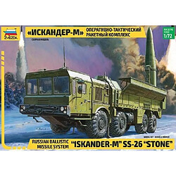 Zvezda Maquette camion Iskander-M SS-26 1/72