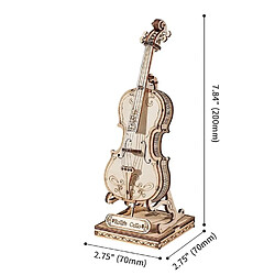 Robotime maquette violoncelle en bois