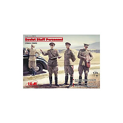 Icm Figurines militaires personnel d’état-major soviétique 1/35