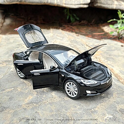 Voiture miniature Tesla Model S 1:32 - Blanc pas cher