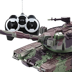 Heavy 1:32 échelle RC Battle Tank Jouet Interactif Modèle De Voiture Passe-temps Jouets Cadeaux Style 2 Vert