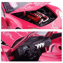 Modèle réduit voiture S2000 Fast & Furious 1:24 - Rose pas cher